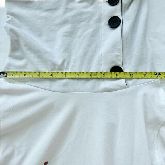 Message Factory Tunic Dress Womens XS Cycling Themed Cowl Neck Made In Canada - Picture 12 of 16